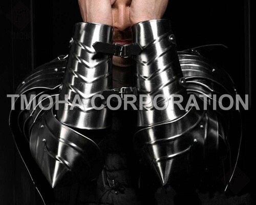 Medieval Arm Guard Arm Set Fully Wearable Costumes 15 Century Warrior Arm Guard MA0039
