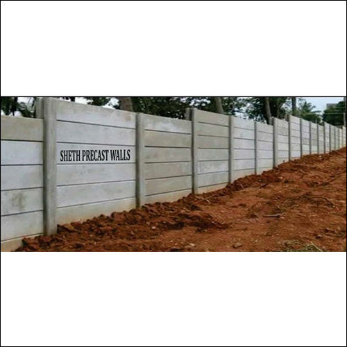 Step Concrete Compound Wall