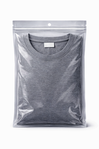 Garment Packing Bag - Polyethylene & Polypropylene Film, Customized Sizes & Colors, Multi-layer Lamination, Air Vents & Zipper Closure