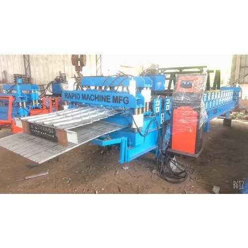 Double Deck Roof Roll Forming Machine - Automatic Grade: Automatic