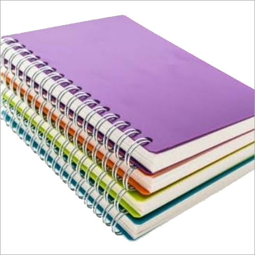 Paper Suman Spiral Notebook Multicolor