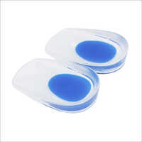 Gel Heel Pad - Soft Gel Material, Sizes S, M, L | Portable Design, Ideal For Personal Use In Foot And Ankle Pain Relief