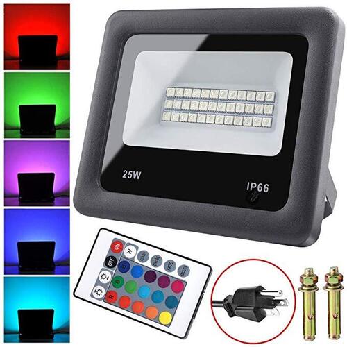 100W 25W 35W 55W LED RGB Flood lights with memory function Outdoor Landscape Lighting