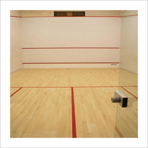 Brown Squash Court Flooring Service