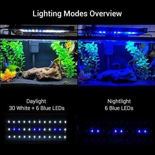 Plant Coral Reef Led Aquarium Light 28cm 50cm 72cm 88cm 116cm Freshwater Spectrum Switch Multi Color Fish Tank