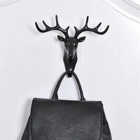 Adhesive Deer Head Hanger Hooks