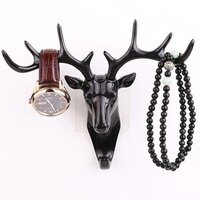 Adhesive Deer Head Hanger Hooks