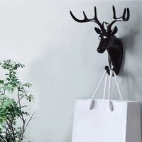 Adhesive Deer Head Hanger Hooks