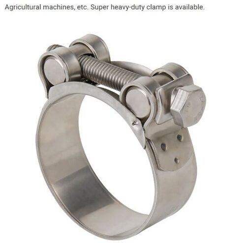 SS Semi Pin type Heavy duty Hose Clamp