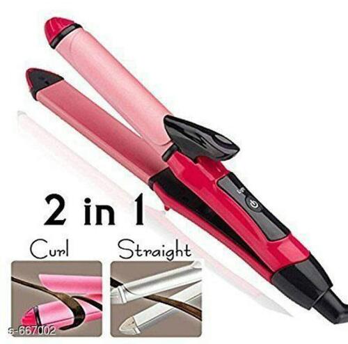NOVA NHC-2009 Hair Straightener 2 IN 1
