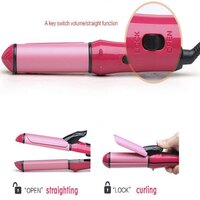 NOVA NHC-2009 Hair Straightener 2 IN 1
