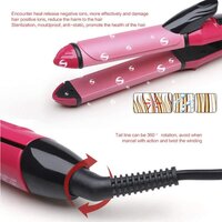 NOVA NHC-2009 Hair Straightener 2 IN 1