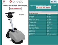 NACS Floor Scrubber Drier Compact  NASD-201