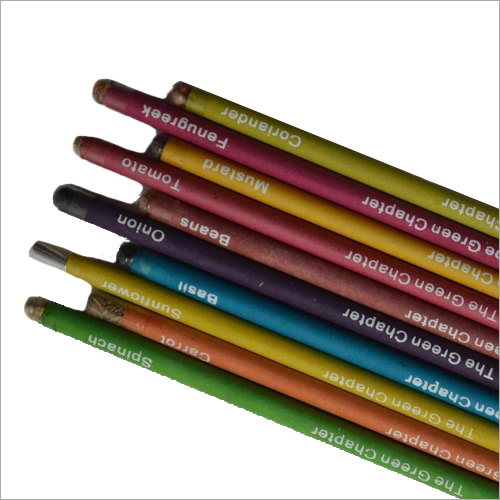 Plantable Seed Pencil Set - Color: Multicolor