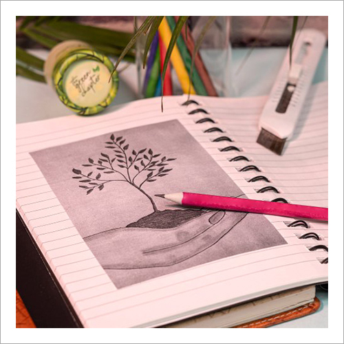 Plantable Seed Pencil Set - Color: Magenta