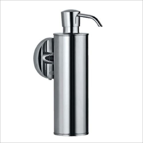 Stainless Steel Liquid Soap Dispenser - Round Shape, Manual Connection | Durable, Elegant Design for Home and Commercial Use