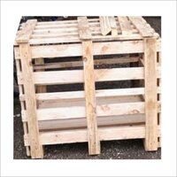 Wooden Storage Crate - Color: Brown