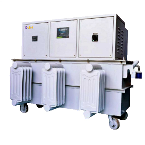 Ral 7035 Servo Controlled Voltage Stabiliser 3 Phase Oil Cooled