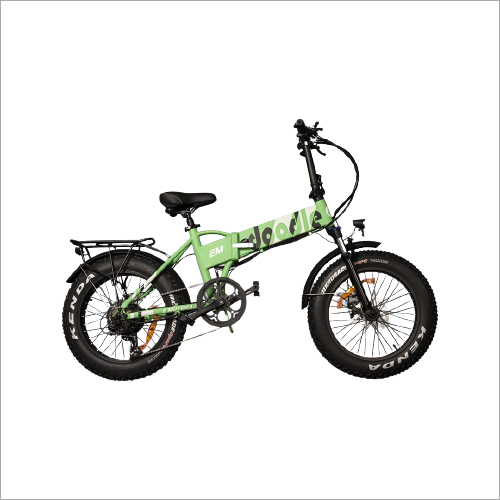Doodle Foldable Electric Bicycle Green