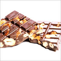 Cashew Chocolate Bar - Solid Sweet Cashew Chocolate With Mouthwatering Flavor And Appetizing Aroma | Hygienically Prepared, High-grade Moisture Resistant Wrapper
