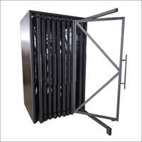 Black Pull And Push Tiles Display Rack