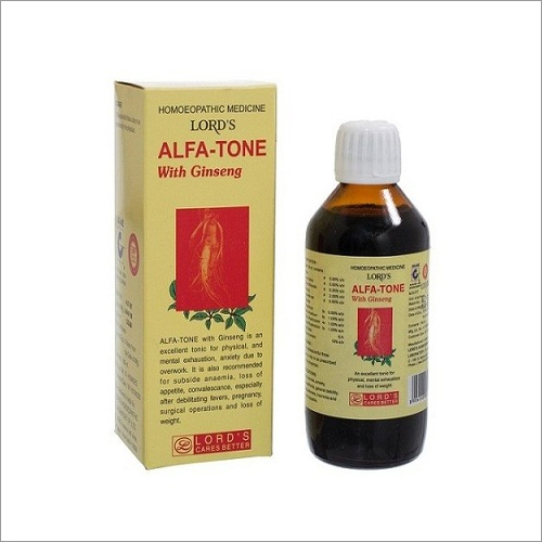 Alfa-Tone With Ginseng