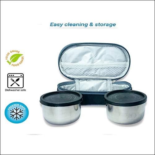 Mattee 2 Air Tight Container Lunchbox 400 Ml  6 Colors