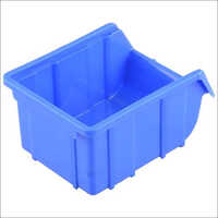Shelf Bins - Polypropylene Copolymer, 7 Compartments, 55mm Height, Blue Color | Industrial Storage, Load Capacity 5-12 Kg