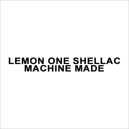 Lemon One Shellac Machine Made