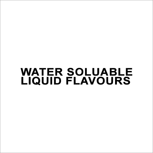 Water Soluable Liquid Flavours