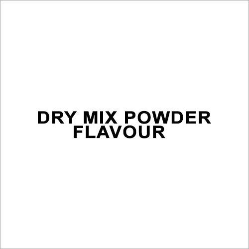 Dry Mix Powder Flavour