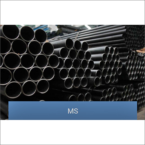 MS Pipes - Mild Steel Round Seamless Pipe | Manual Polish, Architectural and Structural Applications