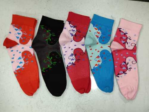 Ladies Printed Socks