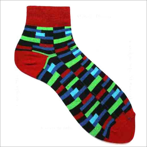 Free Size Towel Cotton Printed Socks