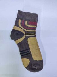 Printed Towel Socks - Color: Multicolor