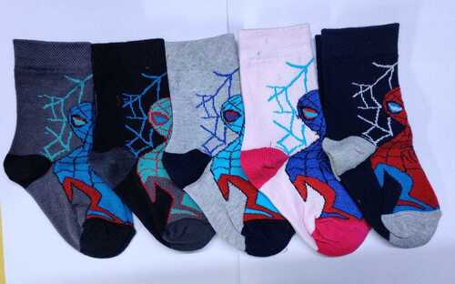 Kids 100% Cotton Socks