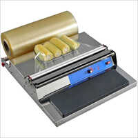 Cling Film Wrapping Sealer Machine - Polyethylene Wrapping Material, Automatic Operation, New Grey Design
