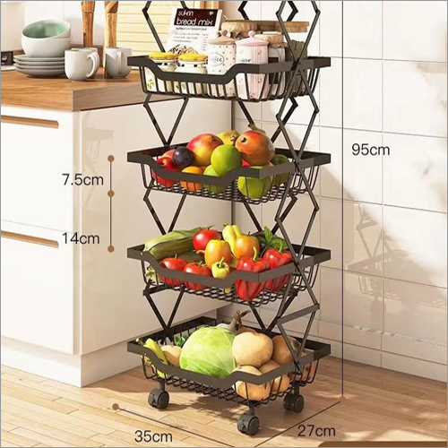 4 Layer Fruits And Vegetable Rack
