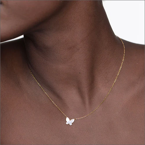 18k Gold Plated Annabelle Butterfly Pendant