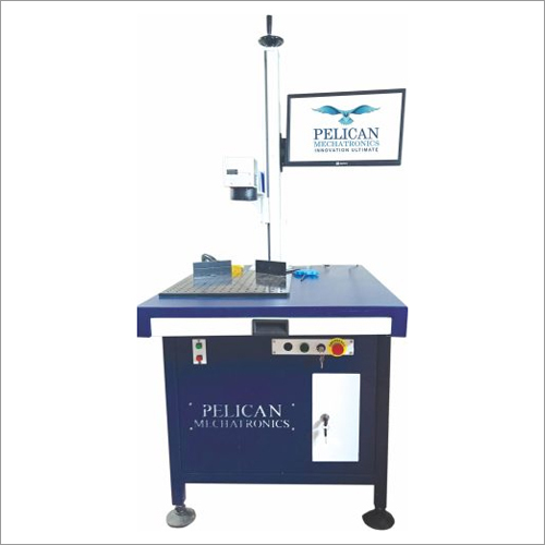 Fiber Metal Laser Marking And Engraving Machine