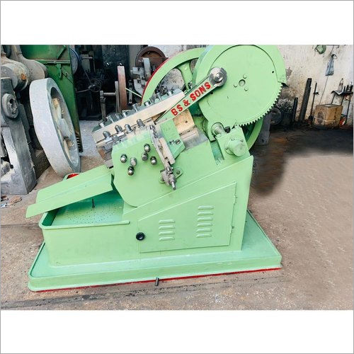 High Speed Flat Die Thread Machine With Vibrator