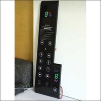 Black Wall Mount Acrylic Button Cop Lop Residential