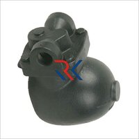 Ball Float Steam Trap - Cast Iron, 1/2" To 2" Inch Size | Black Color, Pneumatic Power, Medium Pressure, Painted Surface