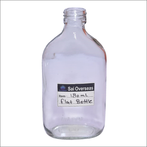 180ml Flat Bottle