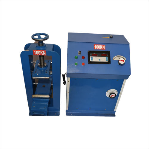 Blue 100 Kn Flexural Testing Machine