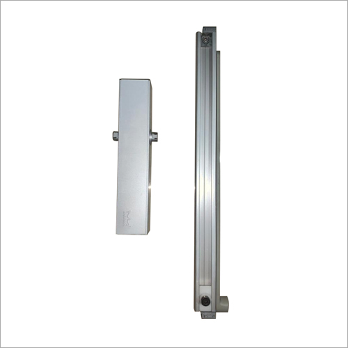 Silver Dorma Door Closer With Slide Channel