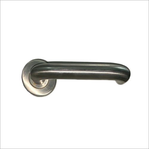 Silver Dorma Door Lock Lever Handle