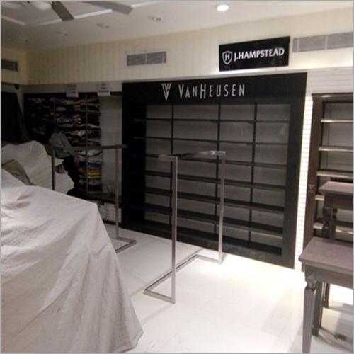 Wood Polished Store Fixtures 4