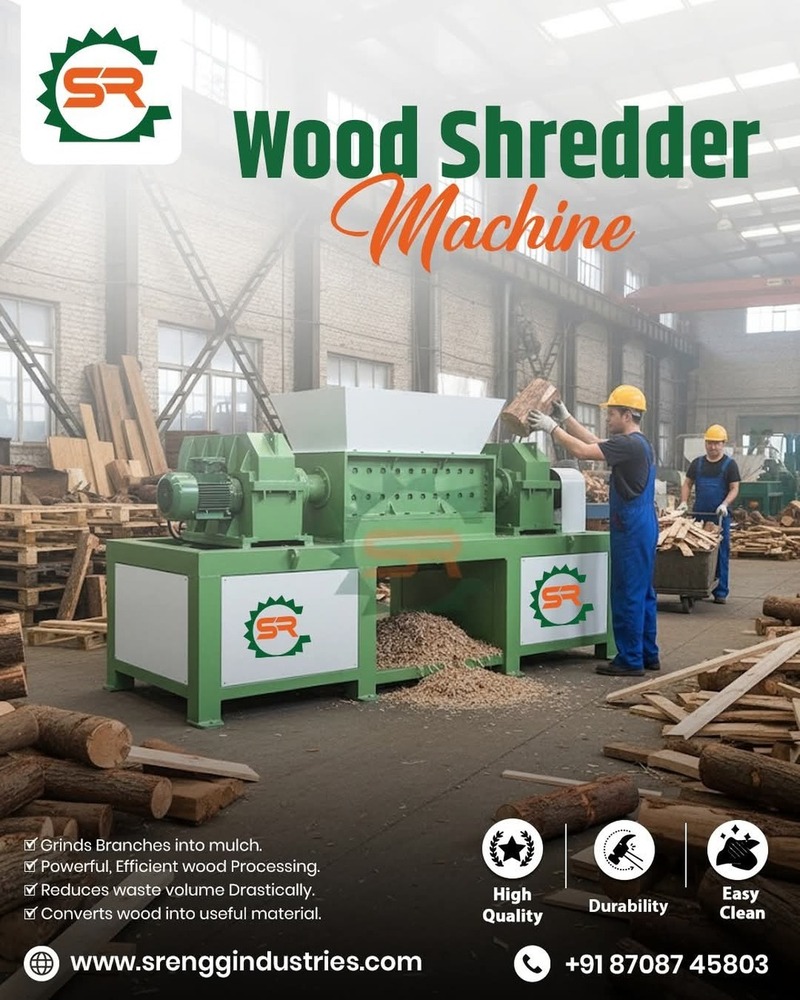 Agricultural Wood Shredders - Color: Blue