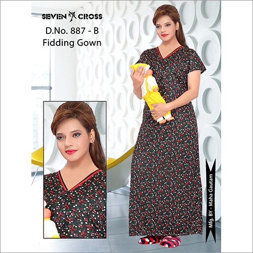 Ladies Sarina Feeding Nighty Gown